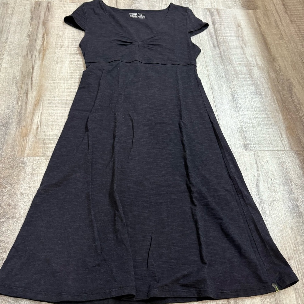 Horny Toad Black Cap Sleeve Dress Small